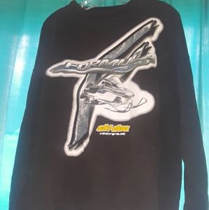 Vintage Ski-doo Formula Deluxe Sweatshirt Size Large Made in Canada